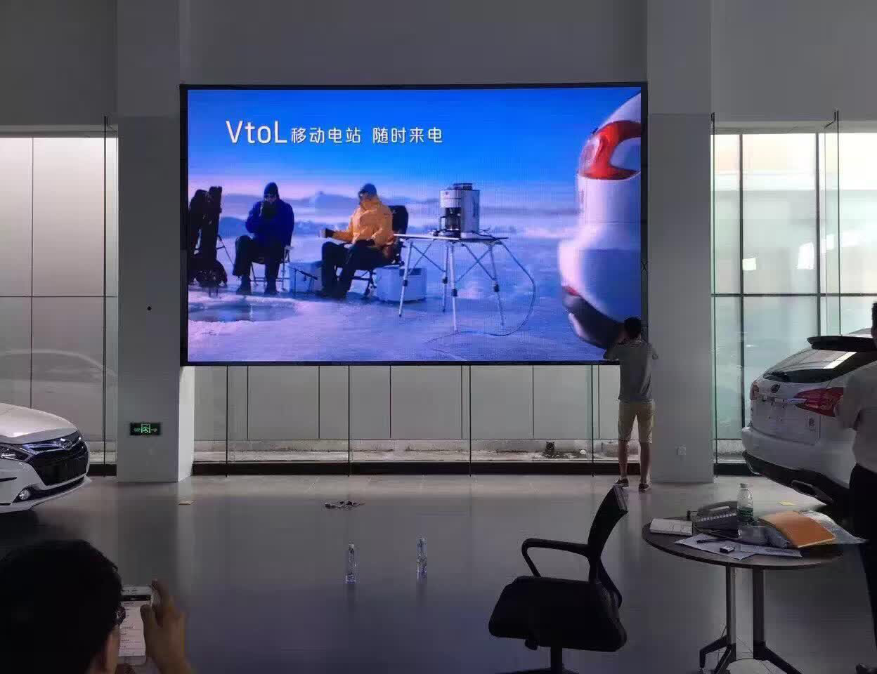 苏州4S店庆祝活动租赁全彩led显示屏(图1)